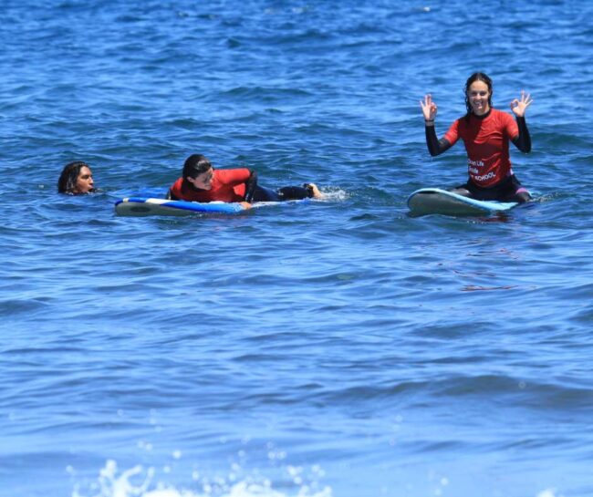 surfing course Tenerife